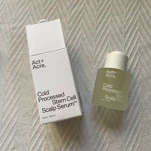 ACT+ACRE Cold Processed Stem Cell Scalp Serum 30 ml NEW in BOX